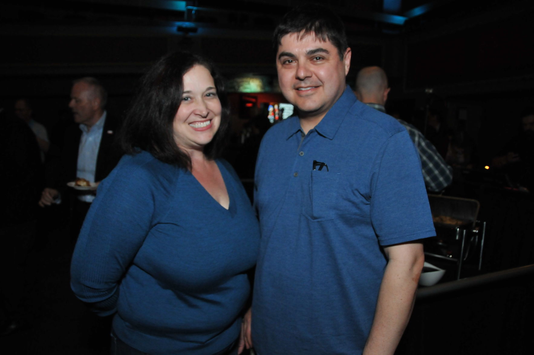 Ginny and the Hon. Pablo Eves